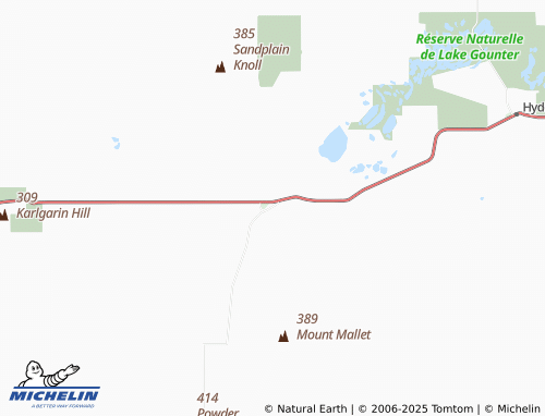 MICHELIN Karlgarin map - ViaMichelin
