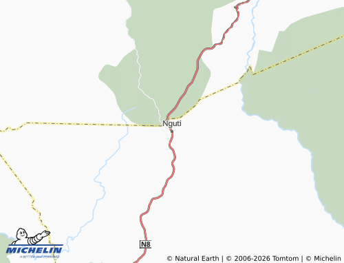MICHELIN Nguti map - ViaMichelin