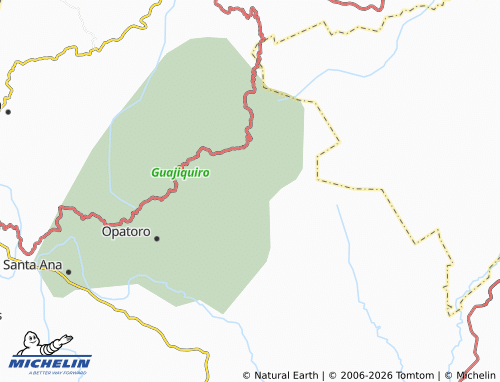 MICHELIN Guajiquiro map - ViaMichelin