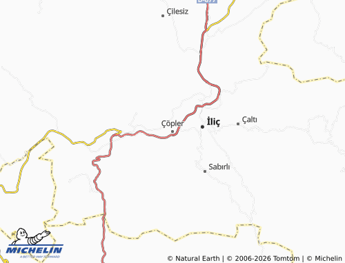Mappa MICHELIN Çöpler - ViaMichelin