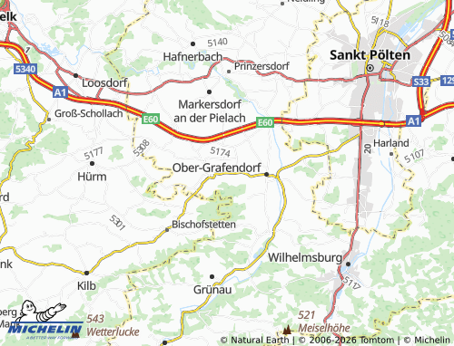 MICHELIN Wilhersdorf map - ViaMichelin