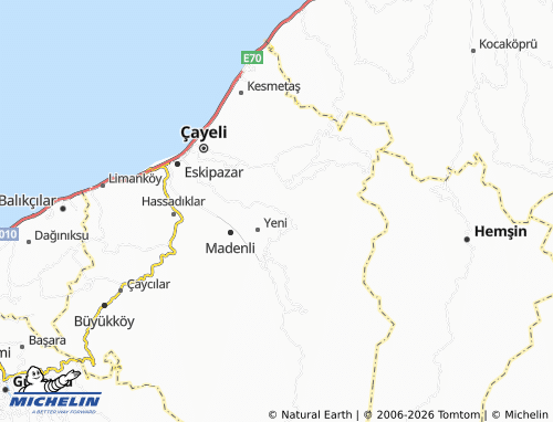 Mappa MICHELIN Sırtköy - ViaMichelin