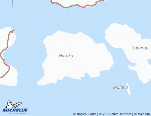 MICHELIN Pulau Haruku map - ViaMichelin