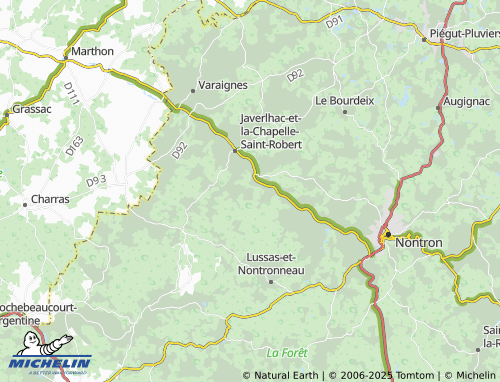 MICHELIN-Landkarte Chantegros - ViaMichelin