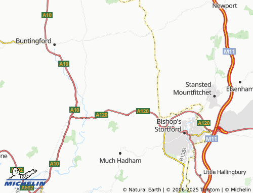 Mapa MICHELIN Albury - ViaMichelin