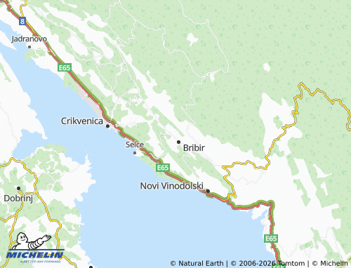 Mapa MICHELIN Dragaljin - ViaMichelin