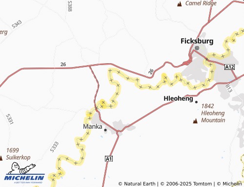 MICHELIN Ha Rantuba map - ViaMichelin