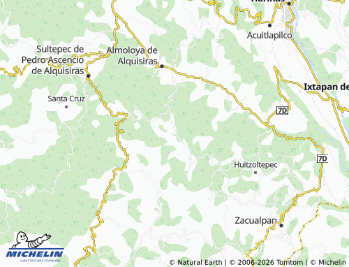 Mapa MICHELIN Plan de Vigas - ViaMichelin