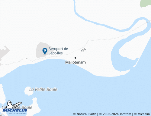Mapa MICHELIN Maliotenam - ViaMichelin