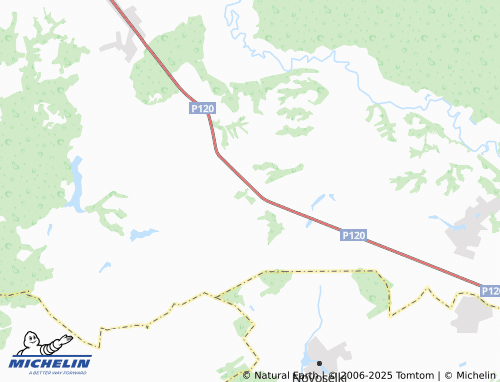 MICHELIN Tsvetniki map - ViaMichelin