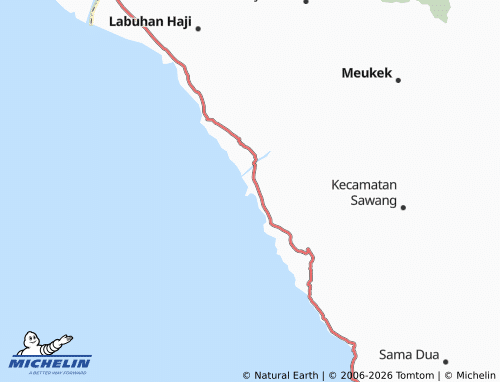 Mappa MICHELIN Keude Meukek - ViaMichelin