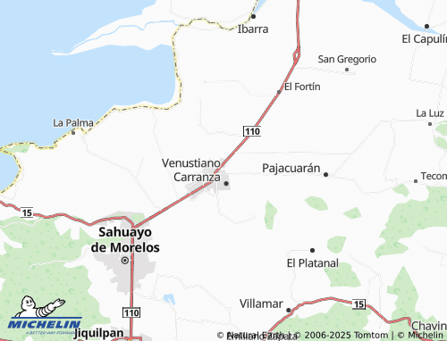 MICHELIN México map - ViaMichelin