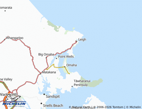 Mapa MICHELIN Ti Point - ViaMichelin