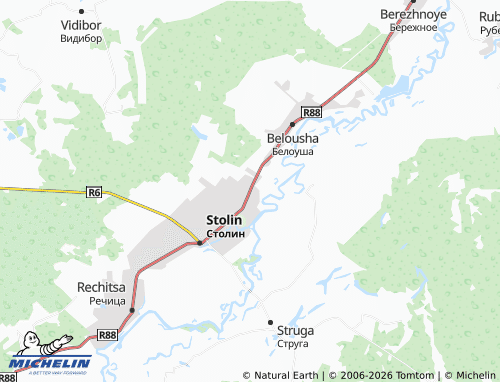 Carte MICHELIN Man'kovichi - ViaMichelin