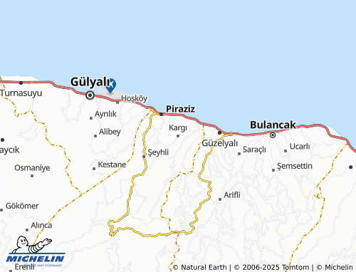 Mappa MICHELIN Kargı - ViaMichelin