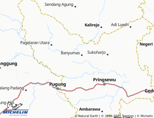 MICHELIN Sinar Mulia map - ViaMichelin