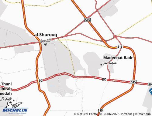 Mapa MICHELIN Badr 1 - ViaMichelin