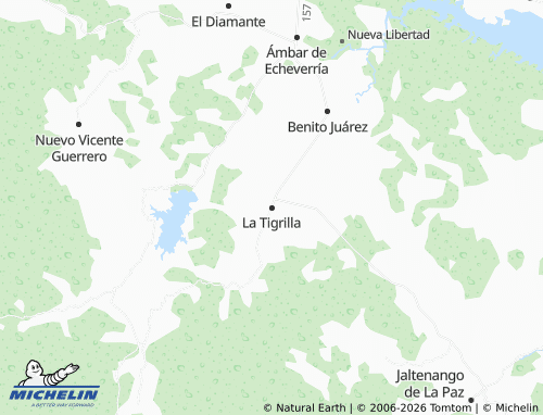 MICHELIN-Landkarte La Tigrilla - ViaMichelin