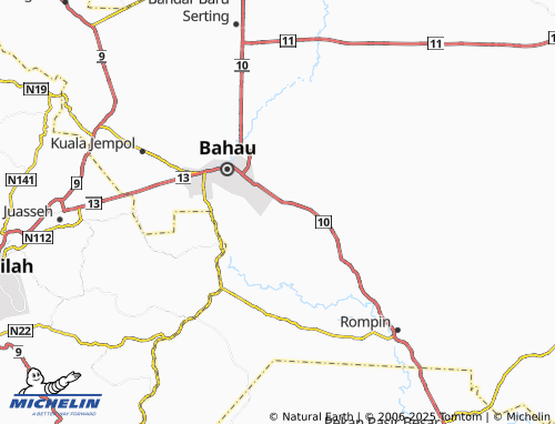 MICHELIN Kampung Taman Jaya map - ViaMichelin