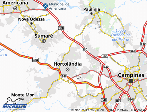 Mapa MICHELIN Jardim Minda - ViaMichelin