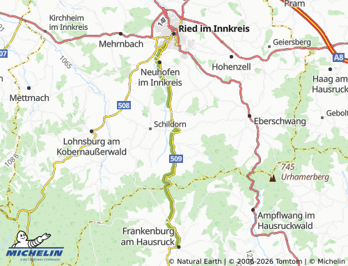 MICHELIN Pramet map - ViaMichelin