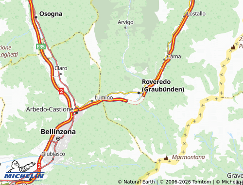 Carte MICHELIN San Vittore - ViaMichelin
