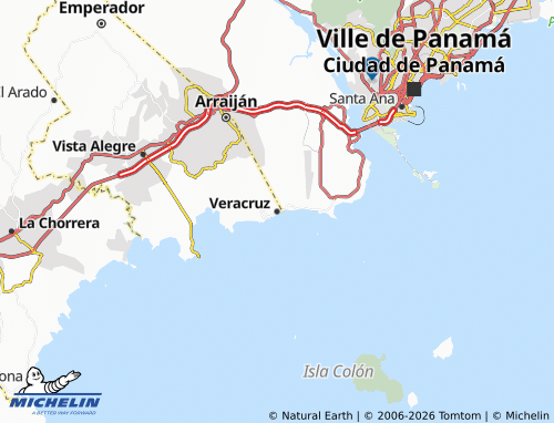 Mappa MICHELIN Veracruz - ViaMichelin