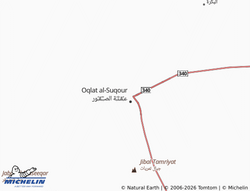 MICHELIN-Landkarte al-Nahdah - ViaMichelin