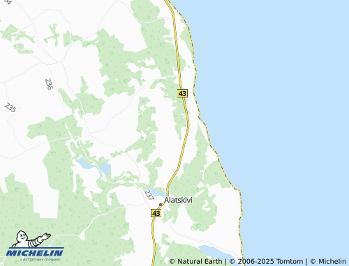 MICHELIN Haapsipea map - ViaMichelin