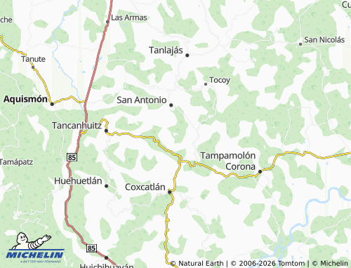 MICHELIN Tanchahuil map - ViaMichelin
