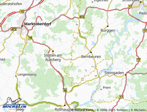 MICHELIN Helmer map - ViaMichelin