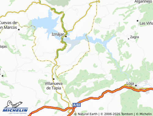 Mappa MICHELIN Los Pechos - ViaMichelin