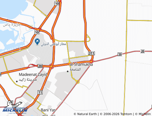 MICHELIN Al Falah map - ViaMichelin