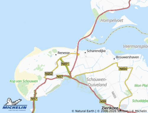 Mappa MICHELIN Ellemeet - ViaMichelin