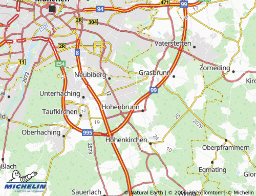 MICHELIN Riemerling map - ViaMichelin