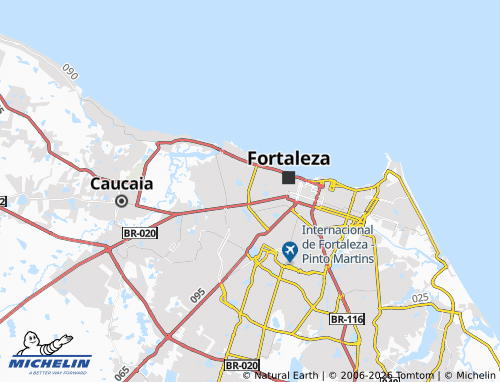 Mapa MICHELIN Presidente Kennedy - ViaMichelin