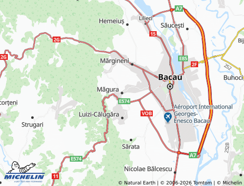 Mappa MICHELIN Măgura - ViaMichelin