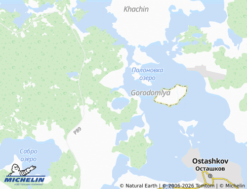 Carte MICHELIN Zarech'ye - ViaMichelin
