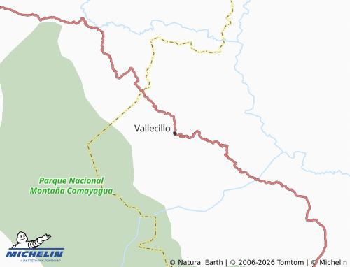 Carte MICHELIN Vallecillo - ViaMichelin