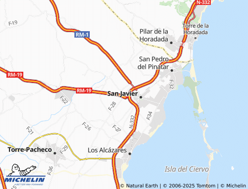 Carte MICHELIN Pozo Aledo - ViaMichelin