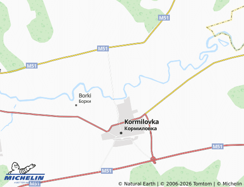 MICHELIN-Landkarte Nikitino - ViaMichelin