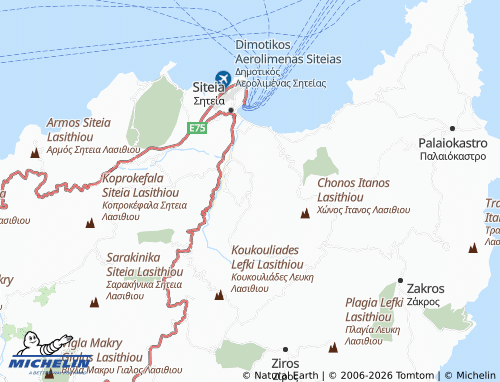 Carte MICHELIN Arniko - ViaMichelin