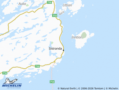 Mappa MICHELIN Midtsian - ViaMichelin