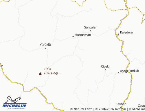 MICHELIN Çulhalı map - ViaMichelin