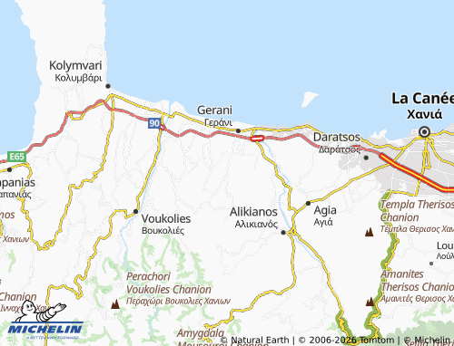 Mappa MICHELIN Loutraki - ViaMichelin