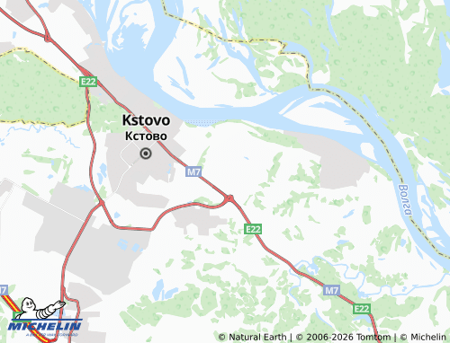 MICHELIN-Landkarte Karaulovo - ViaMichelin