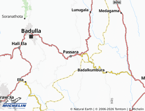 Mappa MICHELIN Passara Town East - ViaMichelin