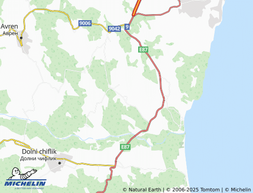 MICHELIN Ravna gora map - ViaMichelin