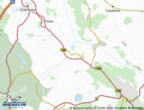 Mappa MICHELIN Passow - ViaMichelin