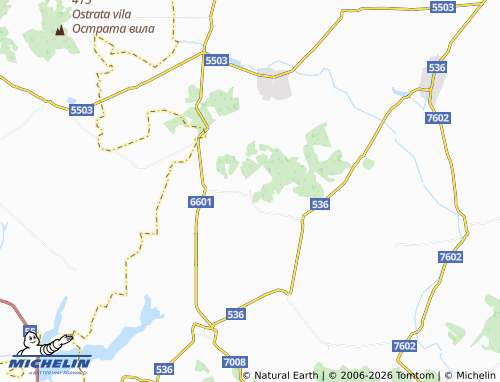 Mappa MICHELIN Savino - ViaMichelin